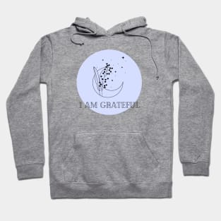 Affirmation Collection - I Am Grateful (Blue) Hoodie